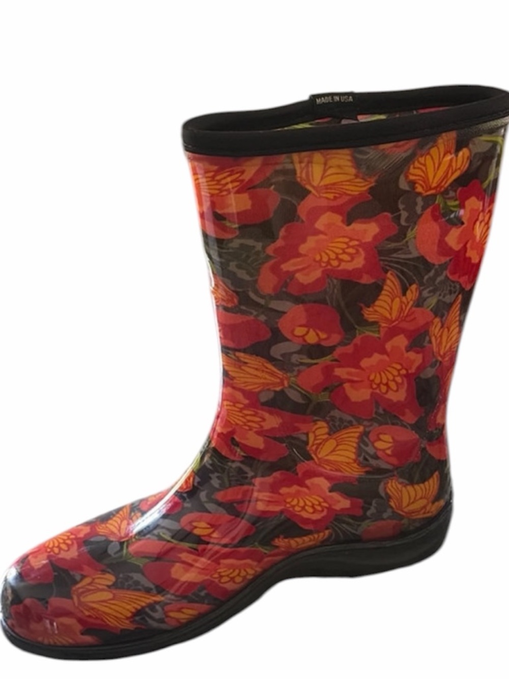 SLOGGERS FLORAL&STYLISH RAIN BOOT - Picture 2 of 14